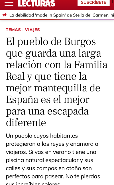 LECTURAS, AGOSTO 2025